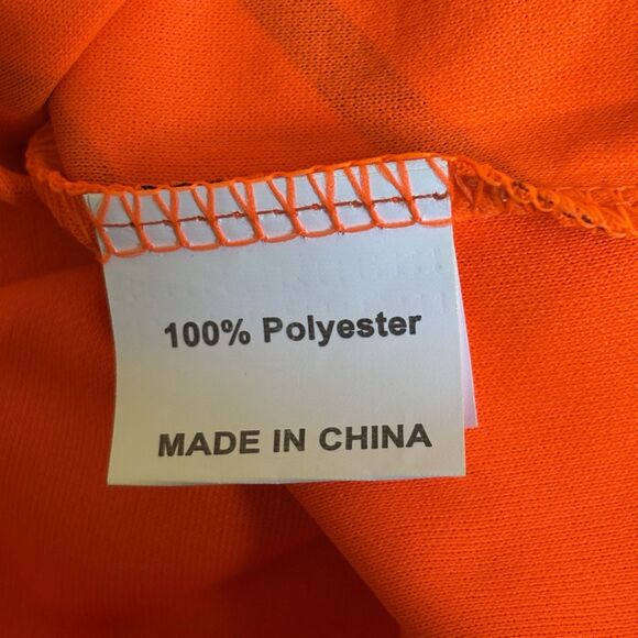 Vizari Soccer Men Goalkeeper Jersey Shirt Size Medium Orange Padded Elbow Futbol - Picture 14 of 15